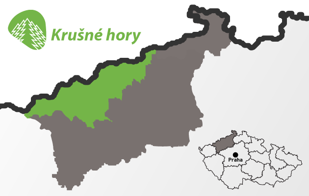 Schema ústecký kraj - Krušné hory